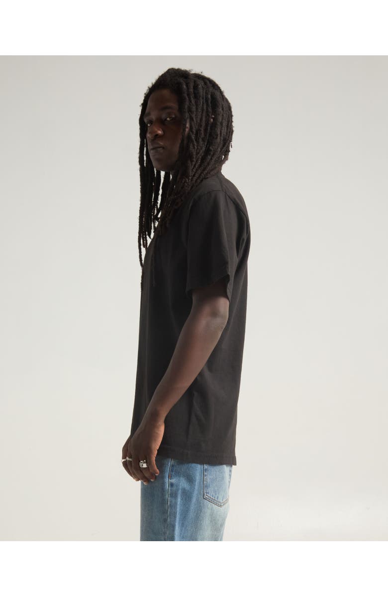 Shaka Wear Max Heavyweight Garment Dye T-Shirt, Alternate, color, Black