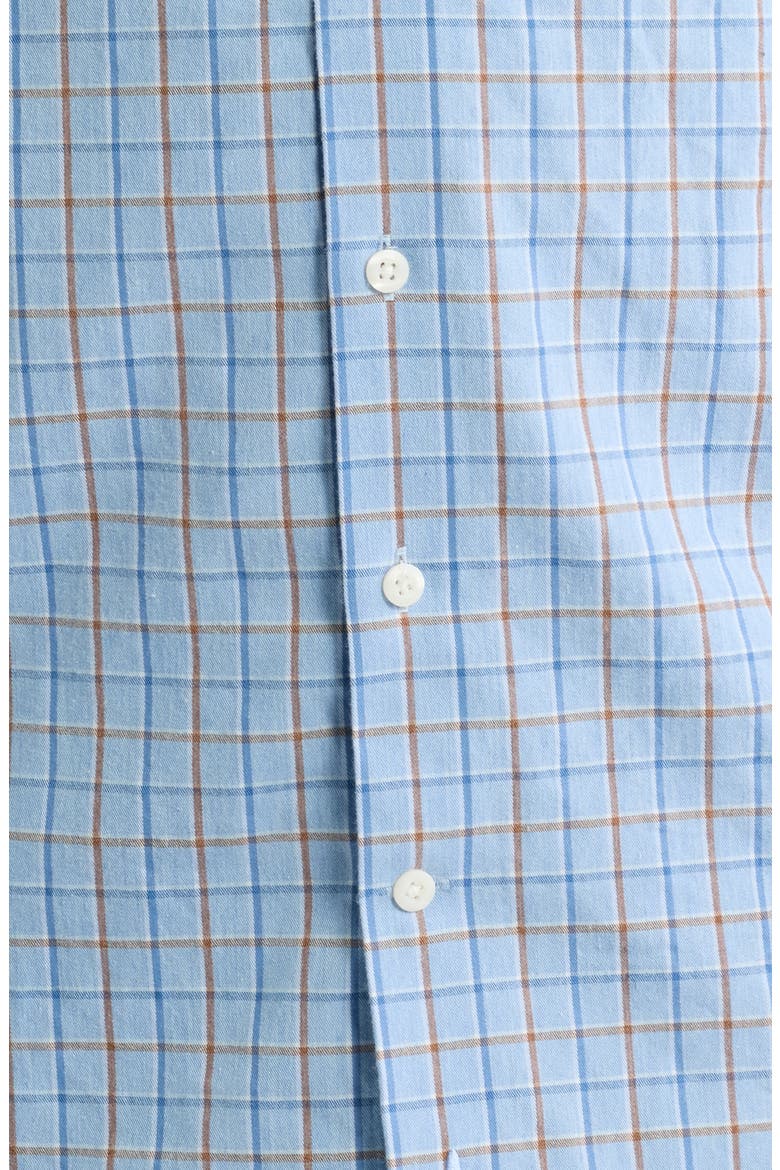 Chestnut Pane Long Sleeve Button Down Shirt, Alternate, color, SALT CREEK