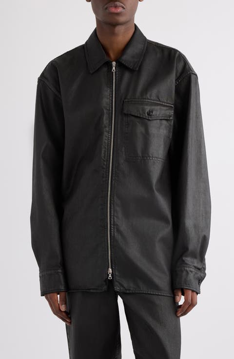 Croomson Coated Denim Jacket