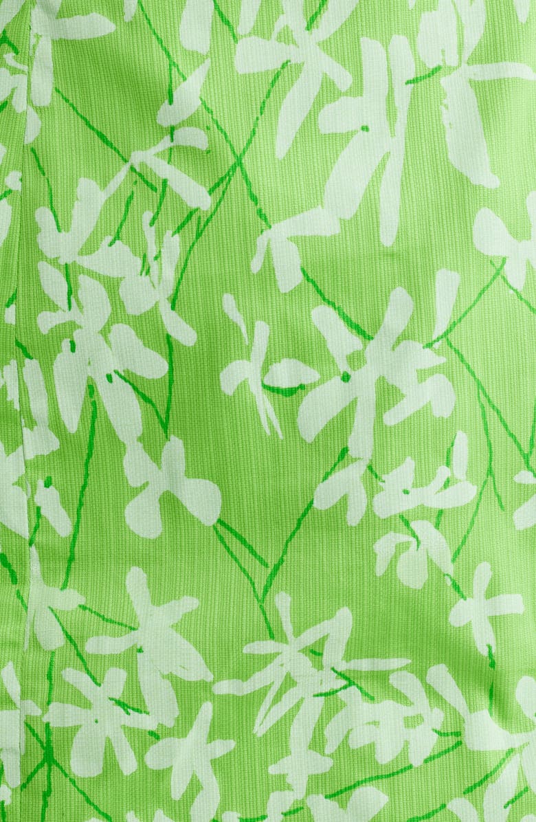 Lilly Pulitzer<sup>®</sup> Shelli Floral Print Minidress, Alternate, color, Crocodile Green Liza Overprint