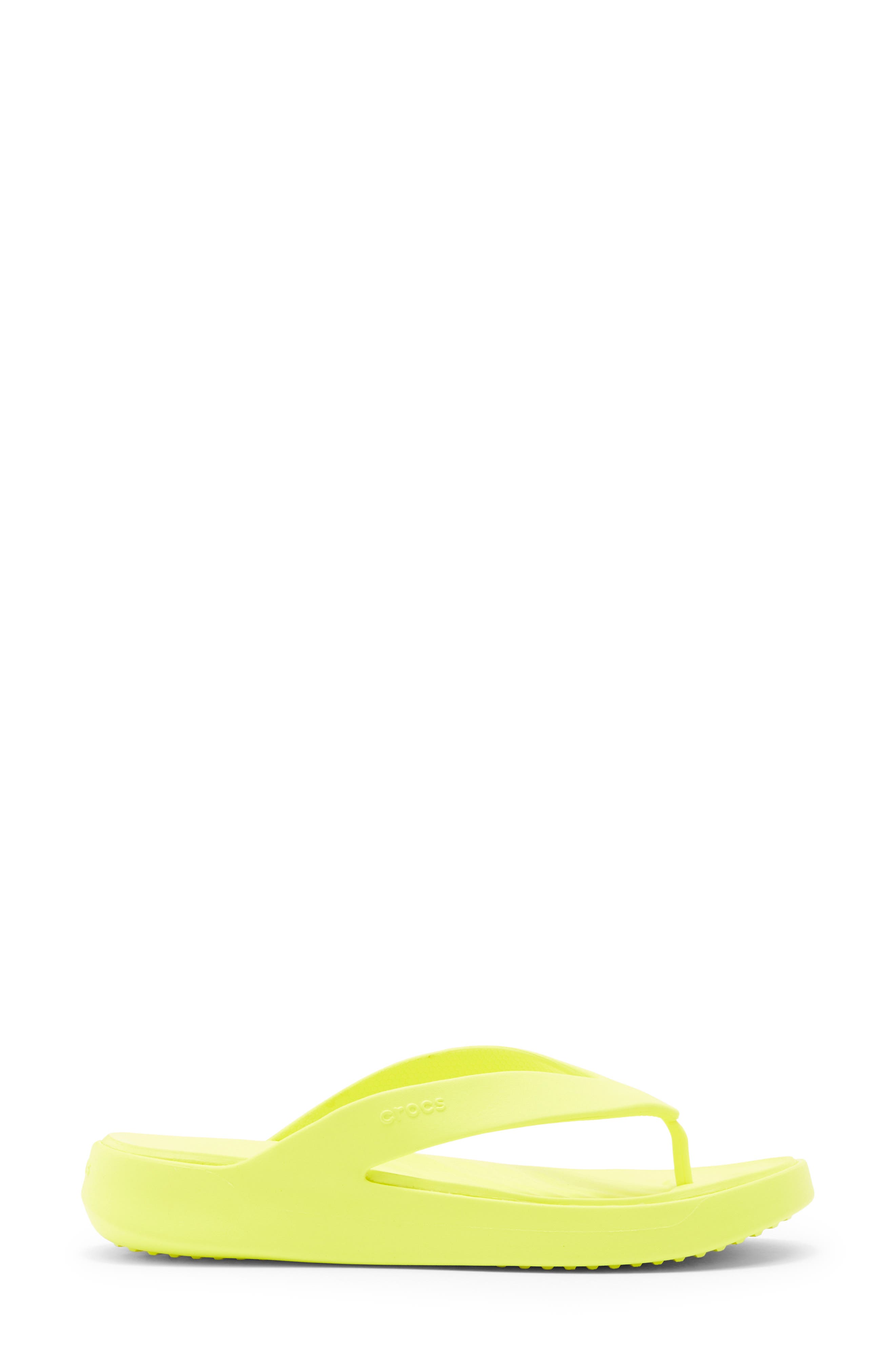 Getaway Platform Flip Flop, Alternate, color, ACIDITY