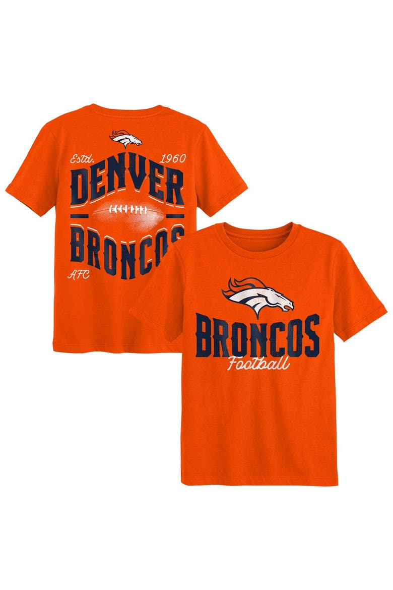Toddler Outerstuff  Orange Denver Broncos Top Pick T-Shirt, Main, color, Orange
