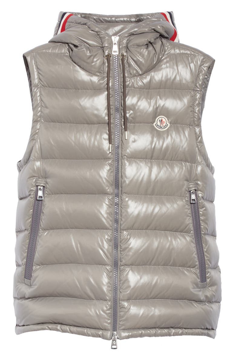 Moncler Lanoux Down Hooded Vest, Alternate, color,