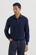 Brunello Cucinelli Cashmere knit polo shirt