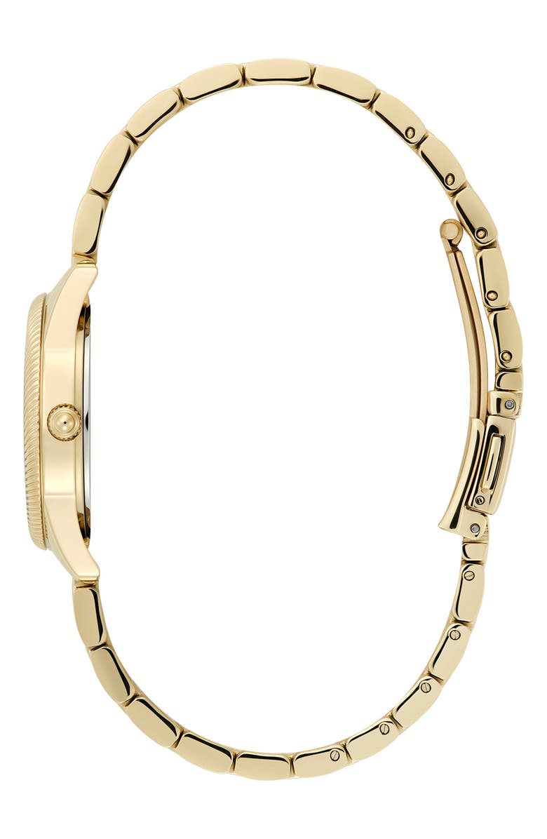 Olivia Burton Egerton Bracelet Watch, 28mm, Alternate, color, Gold/ Black