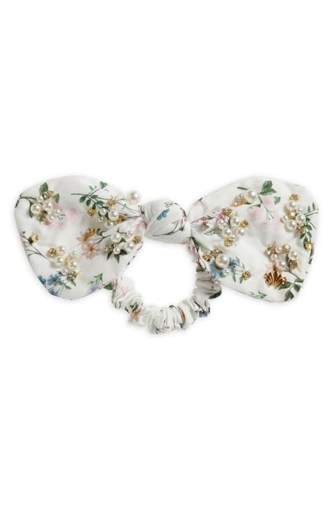 x Liberty London Penny Bow Scrunchie