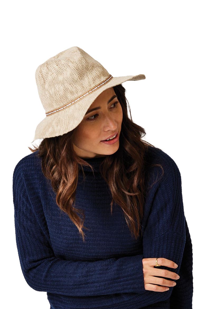 Capistrano Crushable Hat, Alternate, color, Natural