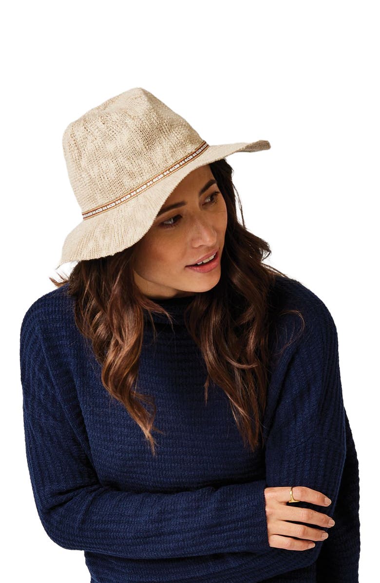 Carve Designs Capistrano Crushable Hat, Alternate, color, Natural