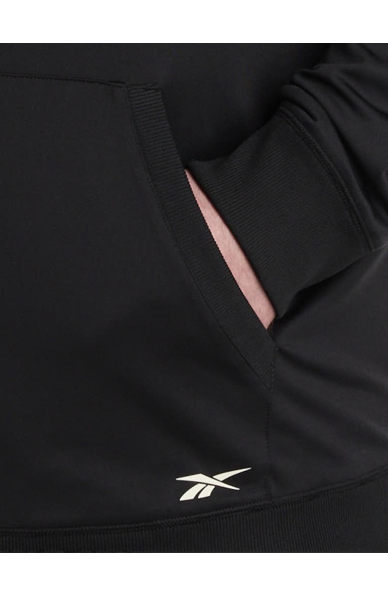 Reebok Big & Tall Lightweight Performance Hoodie, Alternate, color, Black