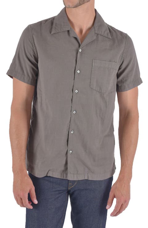 The Wrench Solid Double Gauze Camp Shirt