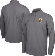 Nike Men's Nike Charcoal Air Force Falcons Rivalry Intensity Quarter-Zip Pullover Top