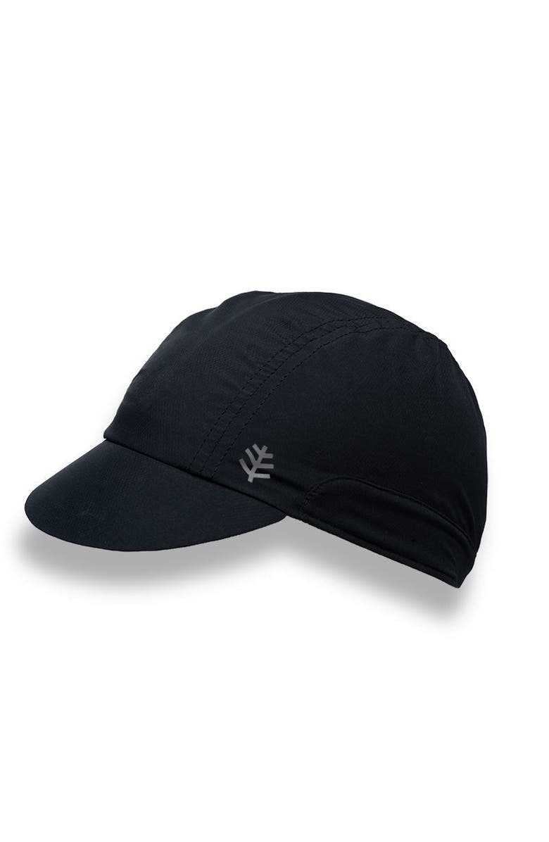 Coolibar Cycling Cap - UPF 50+ Sun Protection - South Point, Main, color, Black