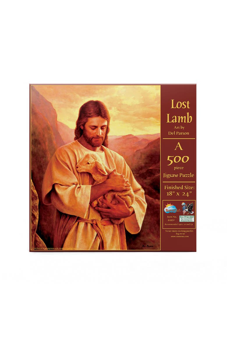 Lost Lamb 500 piece Jigsaw Puzzle for Adults, Alternate, color, Multicolor