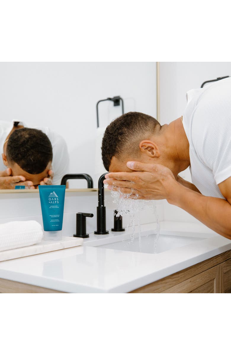 OARS + ALPS Hydrating Gel Face Wash, Alternate, color, Blue