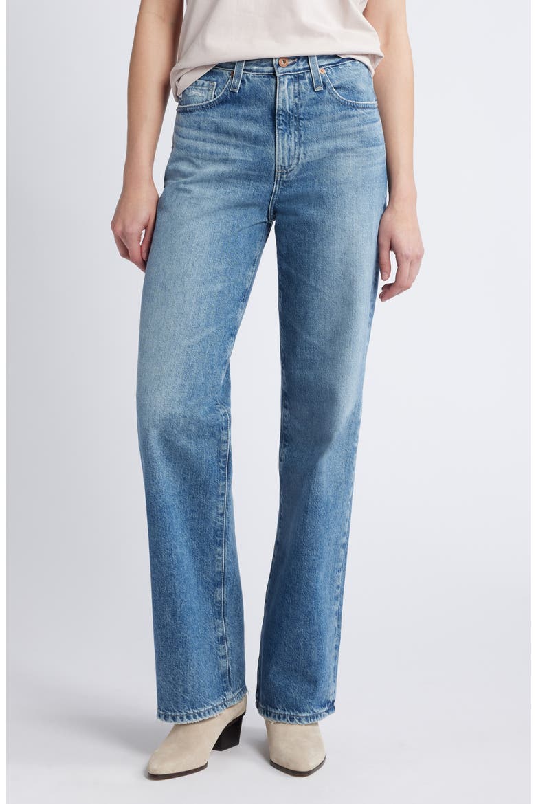 Kora High Waist Wide Leg Jeans, Main, color, CASTLEBAY