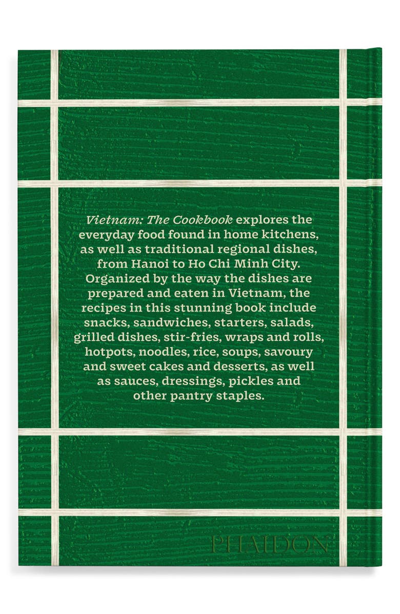 Phaidon Press 'Vietnam: The Cookbook' Cookbook, Alternate, color, Green