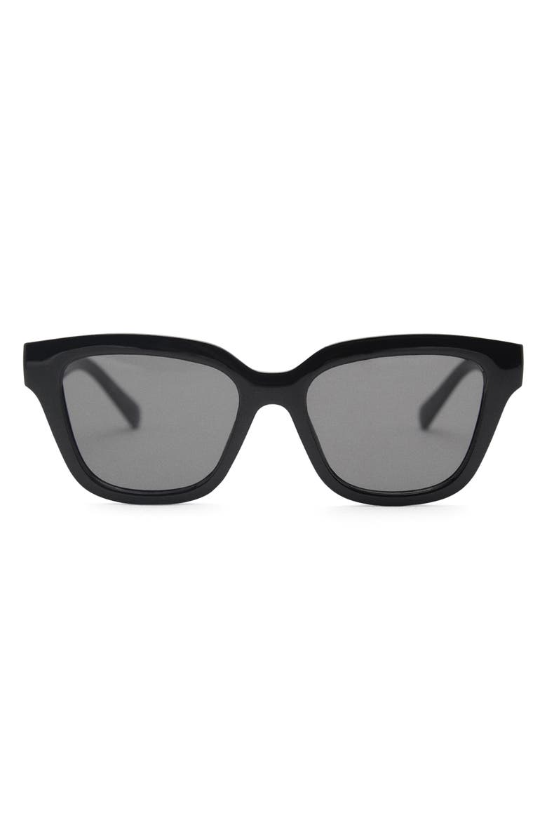 MANGO Square Sunglasses, Main, color, 