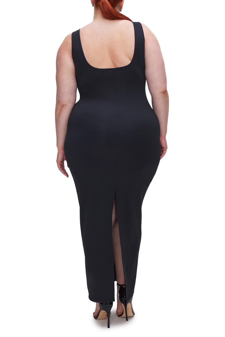 Sculpting Modern Tank Maxi Dress, Alternate, color, BLACK001