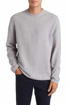 AllSaints Eamont Organic Cotton Blend Crewneck Sweater