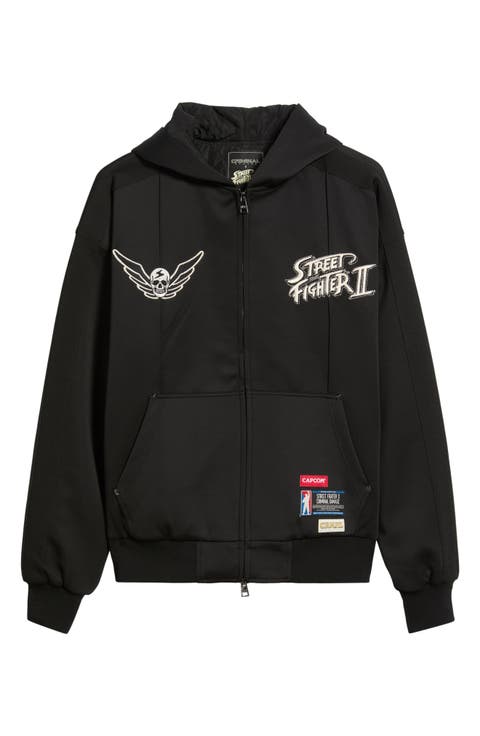 x Street Fighter II M Bison Padded Jacket
