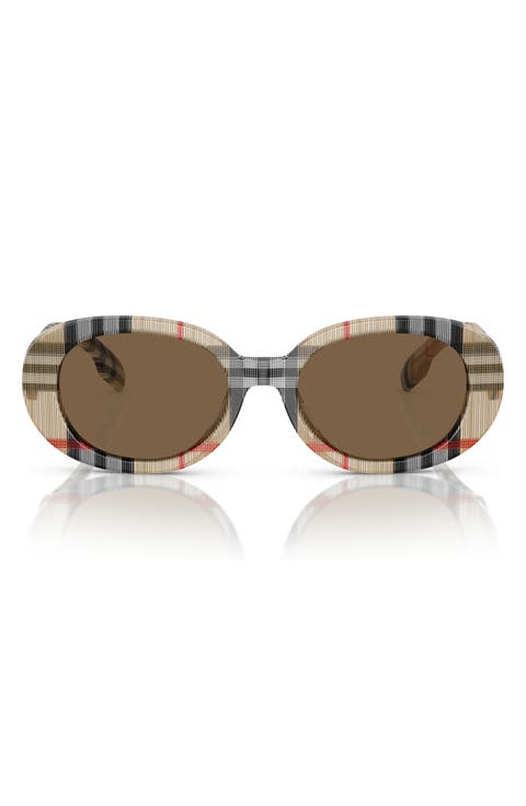 Kids' 48mm Oval Sunglasses