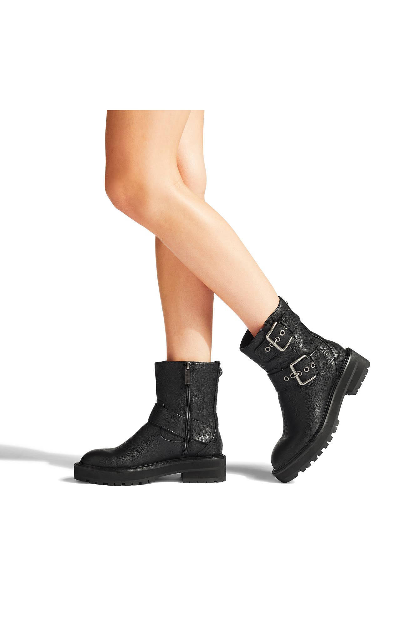 Kurt Geiger London Hackney Moto Bootie, Alternate, color, 