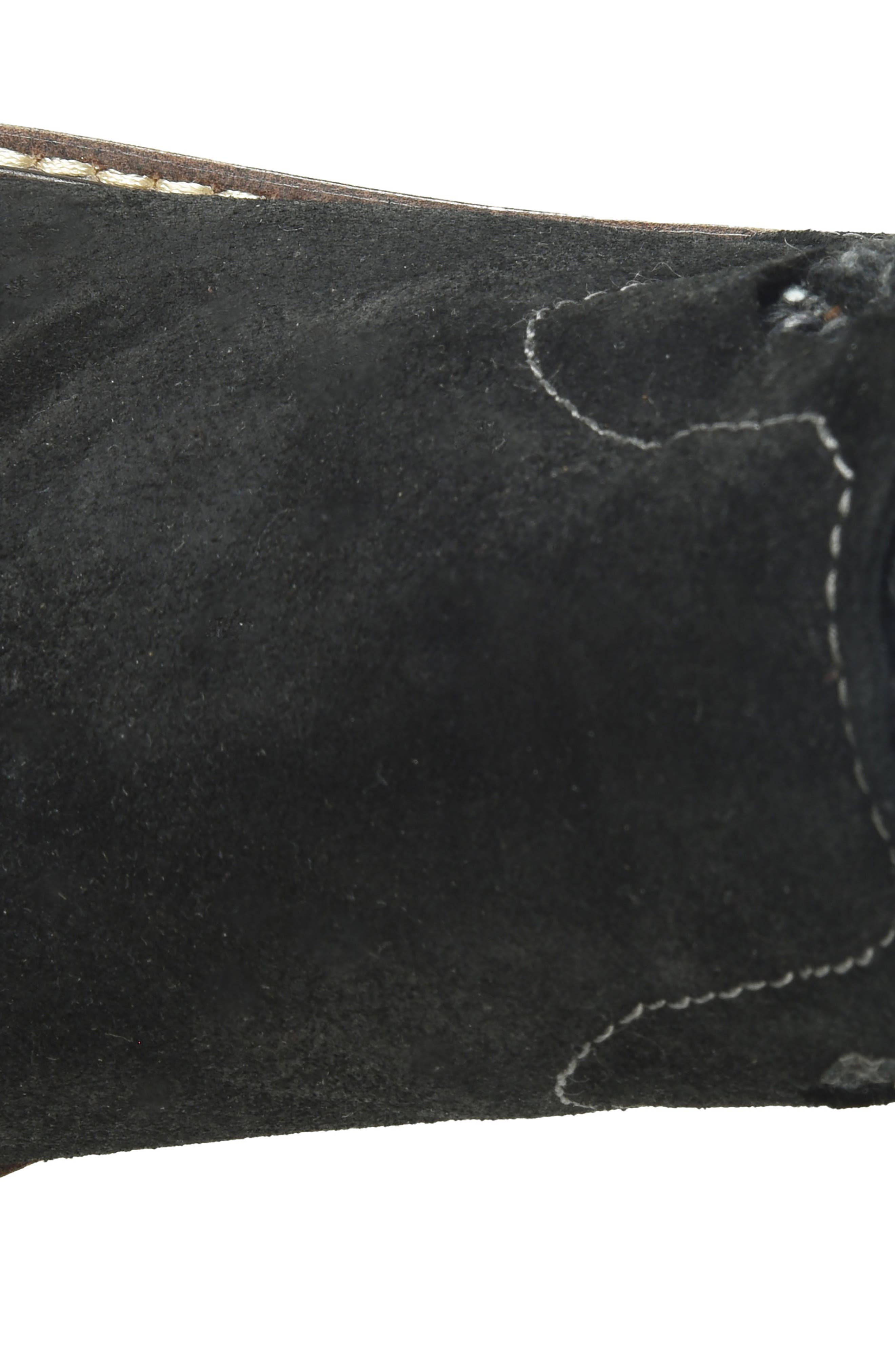 Comfortiva Rawnie Bootie, Alternate, color, Black Suede