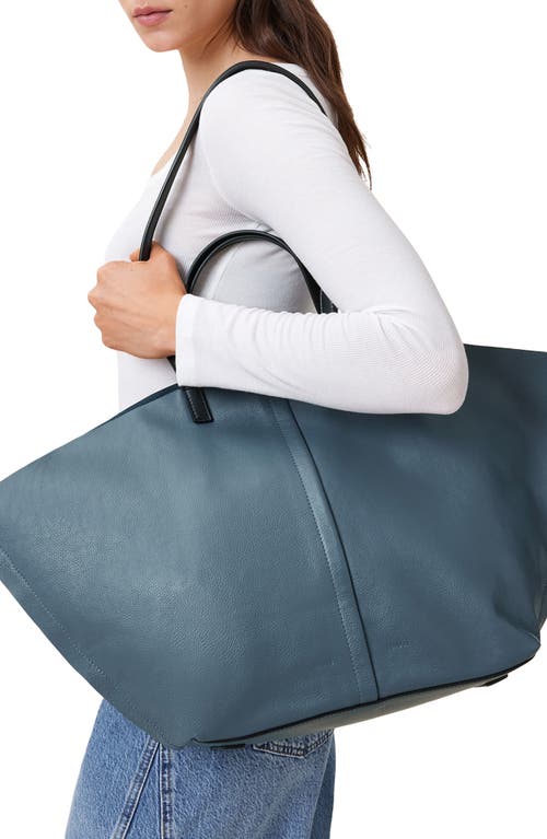Shop Allsaints Phoenix Leather East/west Tote