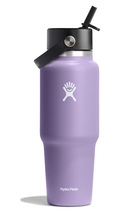 Nordstrom Special Edition Hydro Flask shops 32oz Wide Mouth with Straw Lid & Boot