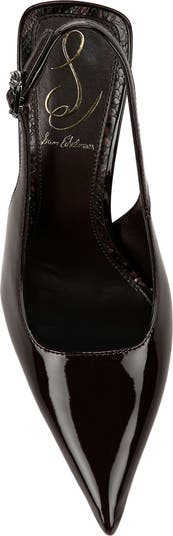 ☆Sam Edelman☆ODETTE SLINGBACK PUMP Sam Edelman Odette Metallic Leather Slingback Pumps | Dillard's