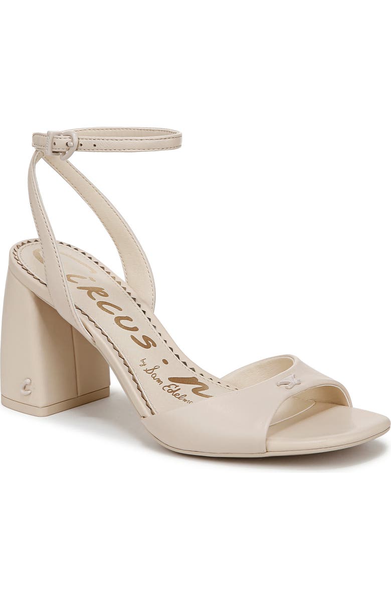 Circus NY by Sam Edelman Aria Ankle Strap Sandal, Main, color, Vanilla Bean