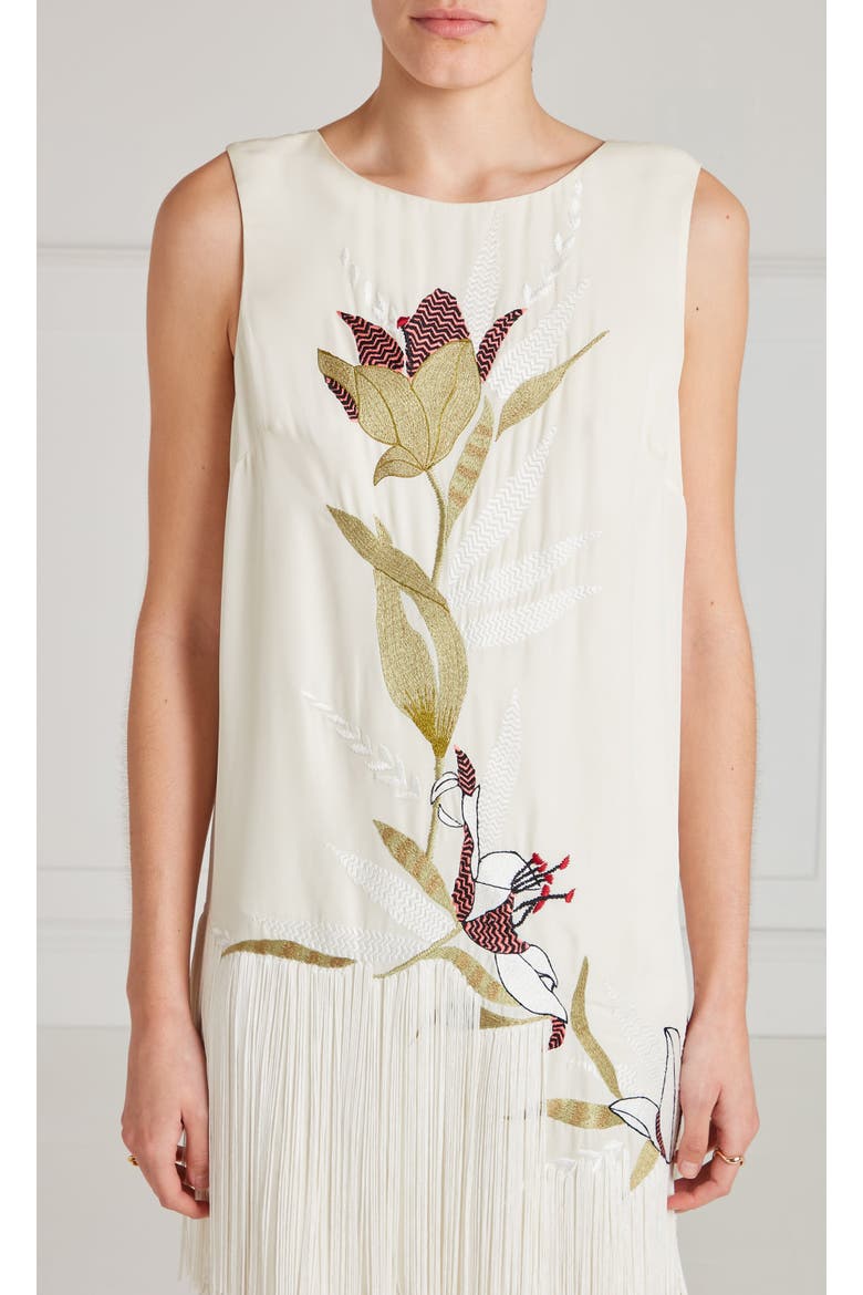 Madeline Mini Dress, Alternate, color, Ivory