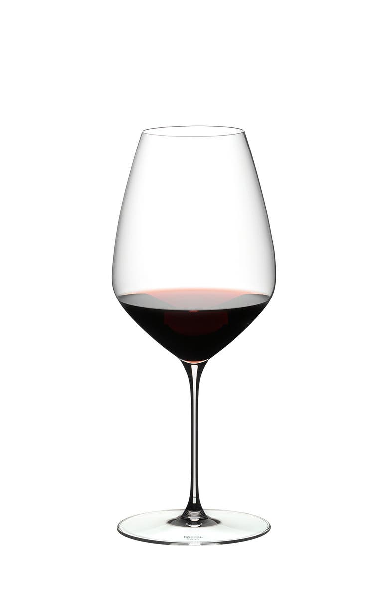 Riedel Veloce Old World Syrah Wine Glass, Set of 2, Main, color, Clear