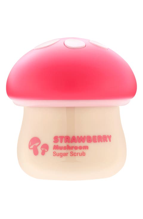 Strawberry Mushroom Facial Scrub
