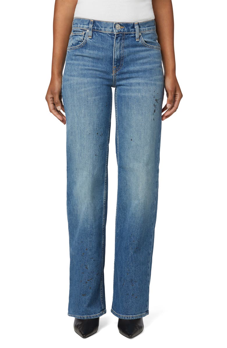 Hudson Jeans Rosie High Waist Wide Leg Jeans, Main, color, 