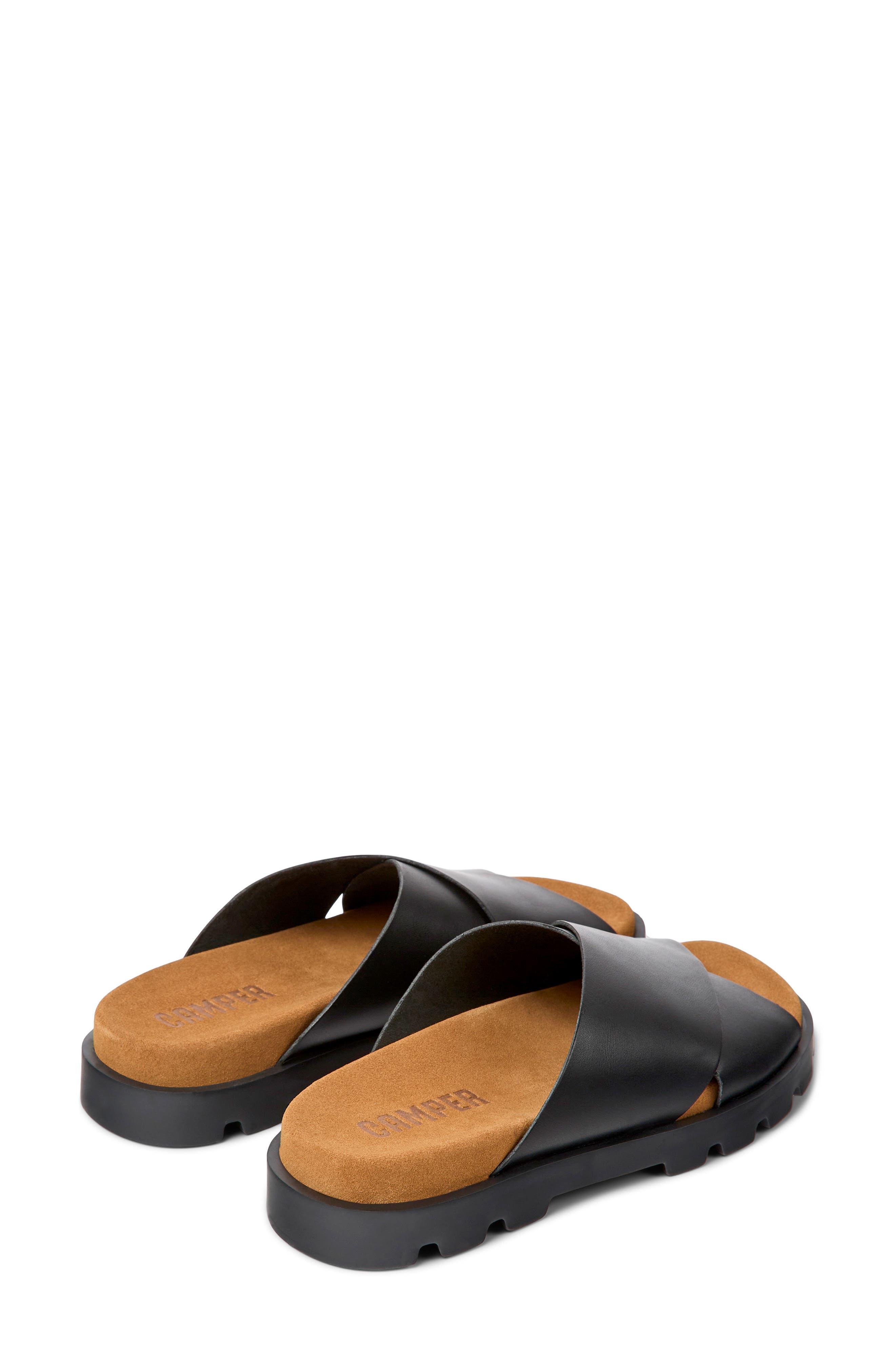 Camper Brutus Slide Sandal, Alternate, color, Black