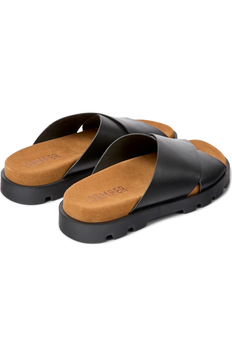 Camper Brutus Slide Sandal, Alternate, color, Black
