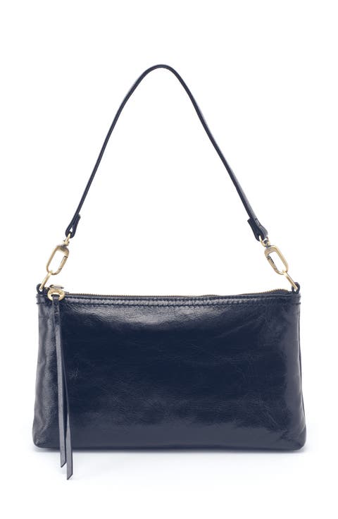 Darcy Convertible Leather Crossbody Bag