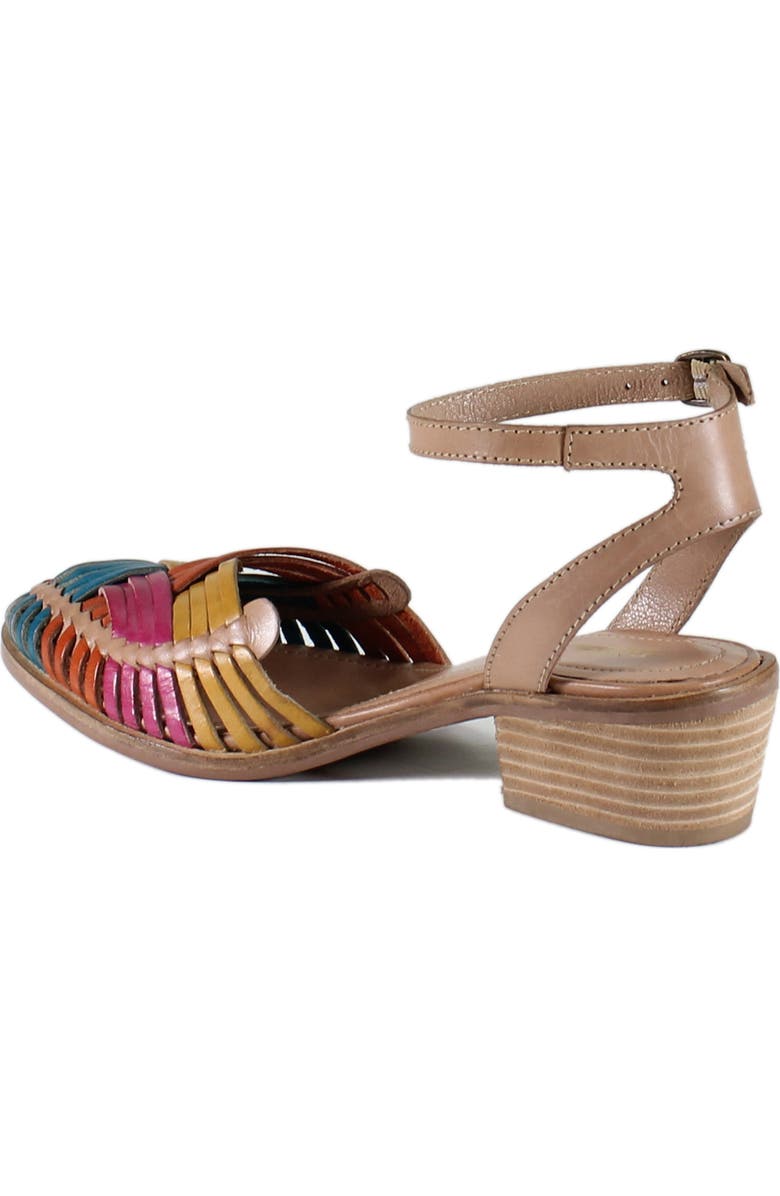 Diba True SHOOTIN STAR Leather Huarache Sandal, Alternate, color, Bright Multi