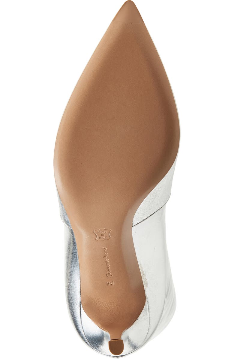 Gianvito Rossi Metallic Tall Boot, Alternate, color,