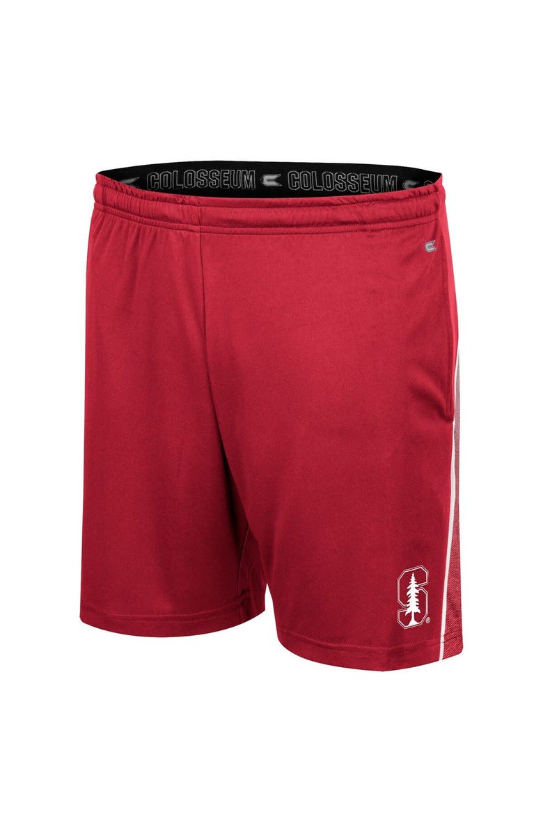 COLOSSEUM Men's Colosseum Cardinal Stanford Cardinal Laws of Physics Shorts, Alternate, color, Cardinal