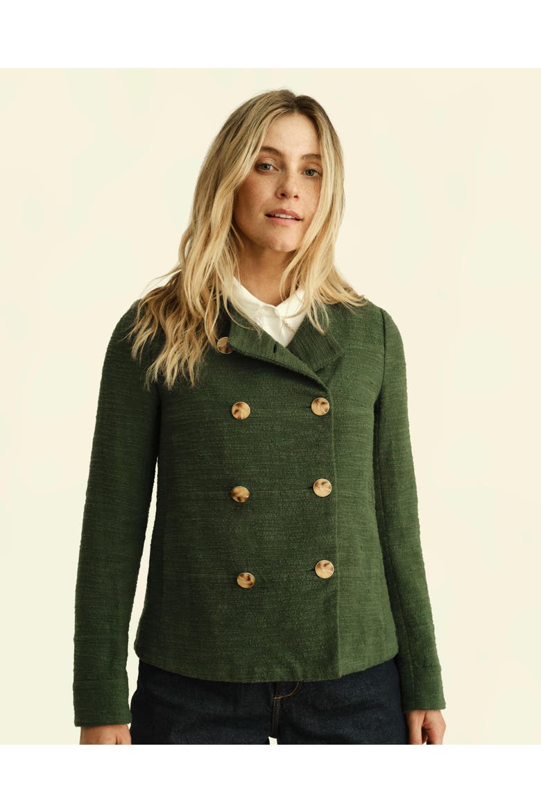 Greyson Bouclé Jacket, Alternate, color, Spruce
