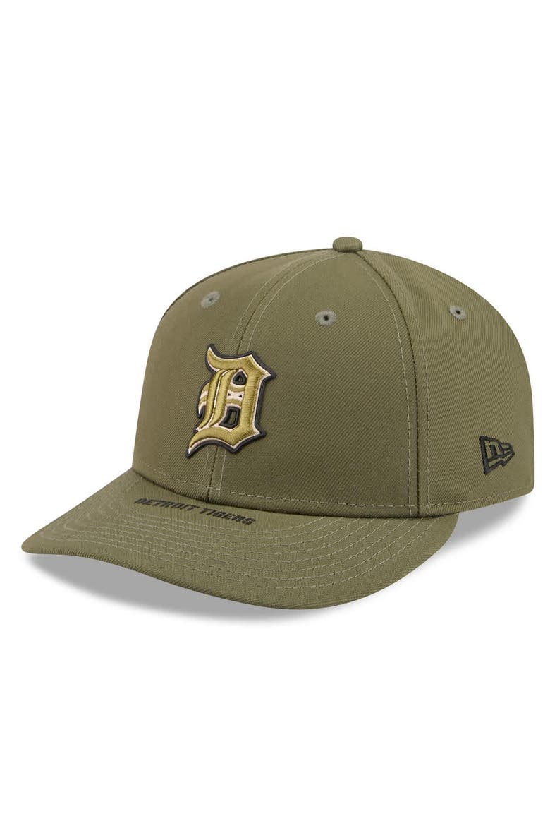 Men's New Era  Olive Detroit Tigers 2026 Armed Forces Day Low Profile 59FIFTY Fitted Hat, Alternate, color, Olive