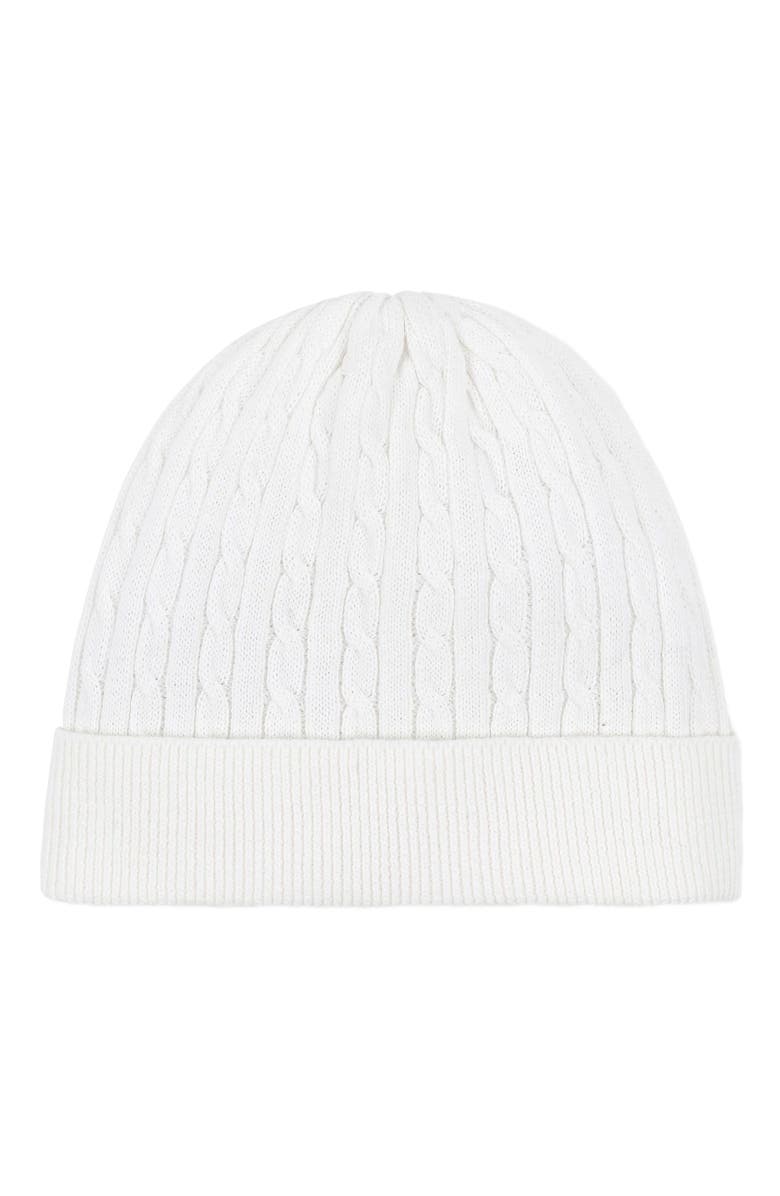 Hope & Henry Baby Organic Sweater Beanie and Bootie Set, Infant, Alternate, color, 