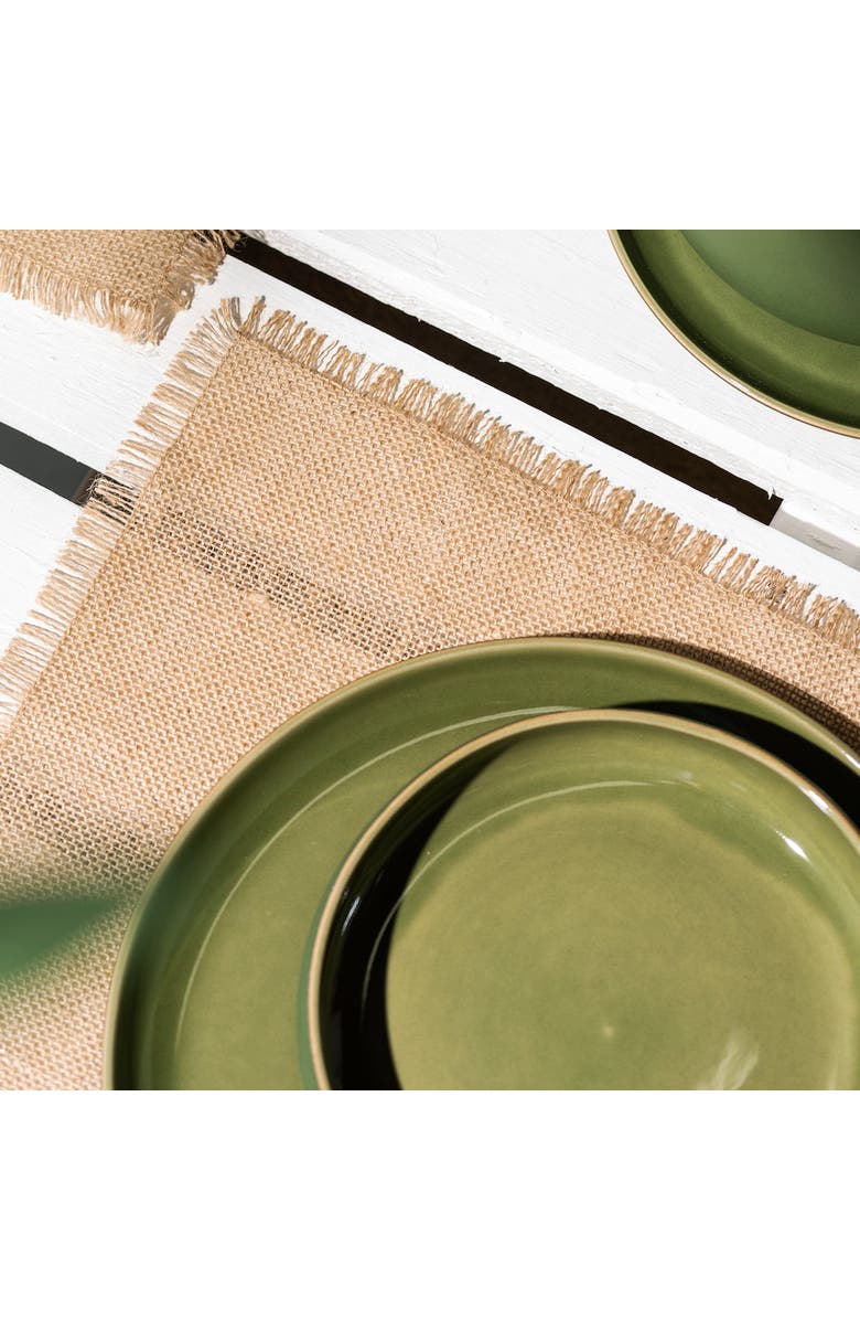 Gharyan Stoneware Jute Placemat, Main, color, Natural