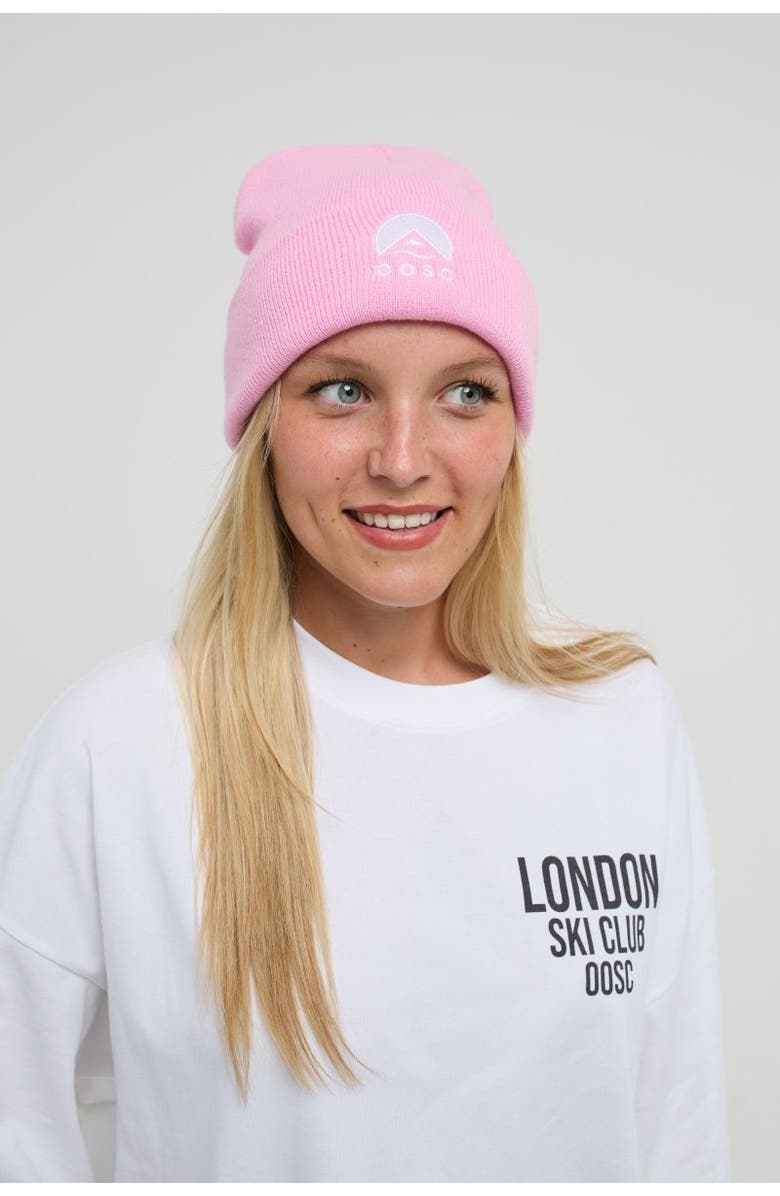 OOSC Classique Beanie - Dusky Pink, Alternate, color, Dusky Pink