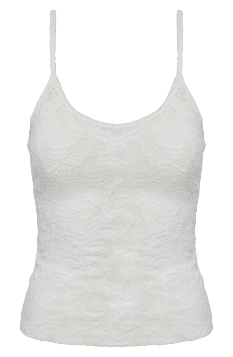LIONESS Tidal Pointelle Camisole, Alternate, color, Foam