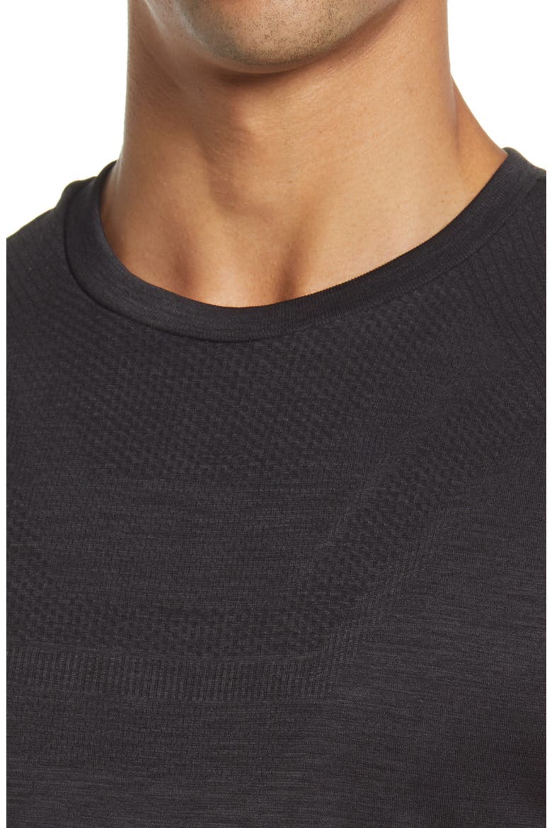 Amplify Seamless Muscle Tank, Alternate, color, BLACK