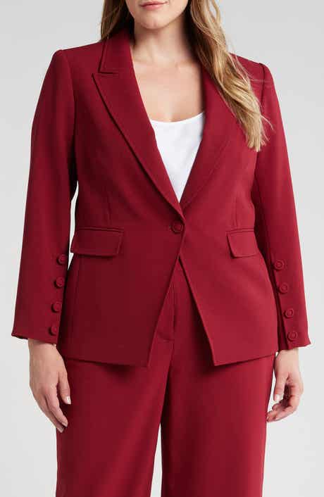 Tahari ASL One-Button Blazer