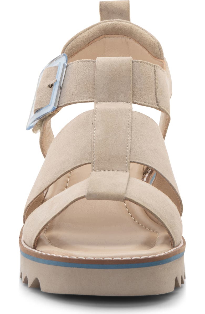 ara Palm Sandal, Alternate, color, Sand Kid Suede